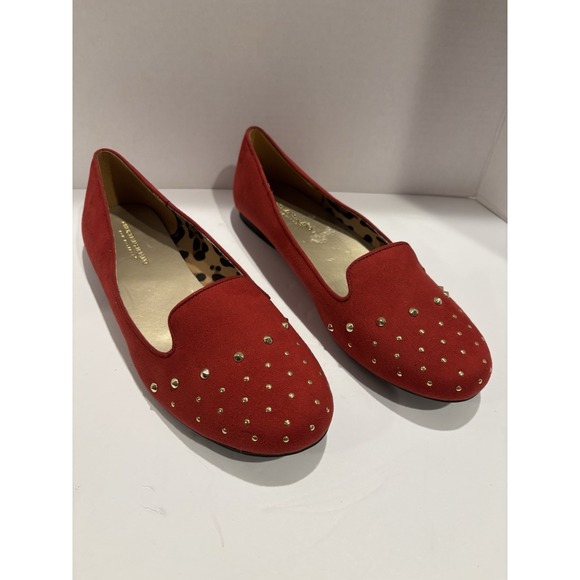 Christian Siriano Shoes - Christian Siriano Payless Burgundy Red Flats Size 12 Womens Or 10.5 Men's